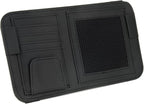 Leather Car Sun Visor Organizer for Or Truck, Sunglasses Holder, Cards Sleeve Pockets Organizer,Visor Document Holder for Car Registration License, Drving License, Insurance, Cards, Pen, Key