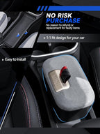 for Mini Cooper Center Console Organizer 2025 2026 Mini Cooper [F65 F66 Gas Version Only] Accessories Armrest Tray Middle Storage Box Insert Container Durable ABS Plastic-Grey