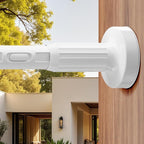 Tension Curtain Rod 41-173In-22Lb Outdoor Extra Long Curtain Rod No Drilling for Window or Bathroom Patio, Adjustable Heavy D