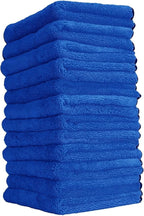 Chemical Guys Professional Grade Premium Microfiber Towels for Cars, Blue, 16" x 16", Ultra-Soft and Scratch-Free Car Detaili