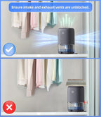 Dehumidifier, 35 OZ Small Dehumidifiers for Bedroom for Home, Quiet with Auto Shut Off, Dehumidifiers for Bedroom (280 sq.