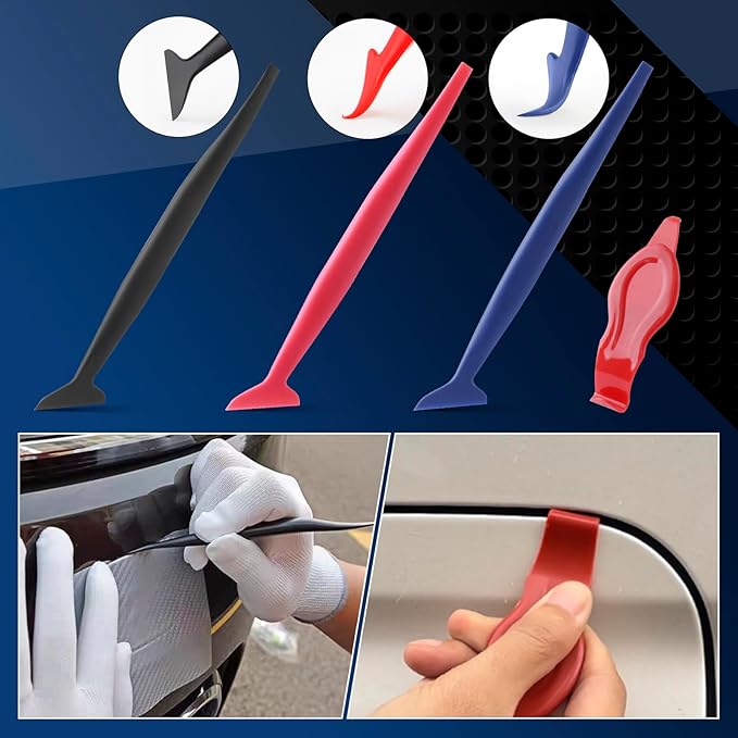 Arayker Car Window Tint Installation Tools Kit Window Film Tinting Kit Vehicle Glass Protective Film Installation Kit with 300ml Adjustable Spray Bottle for Car Tints, Window Film
