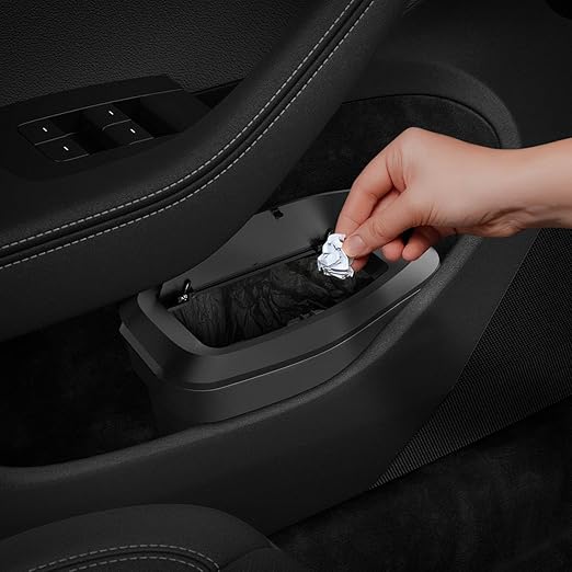 Spigen Driver Side Door Pocket Car Trash Can for Tesla Model 3 Highland (Standard, Premium & Performance 2026/2025/2024)