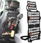 Rigid MOLLE Panel Seat Back & Headrest MOLLE Panel For Truck Pickup Vehicles Universal Truck Seat Back Organizer