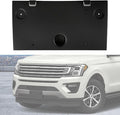 Front Bumper License Plate Frame Bracket Compatible with Ford Expedition 2018 2019 2020 2021 2022 2023 2024, Black License Fr