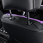 FLORICH Seat Covers for Cars, Waterproof Front Seat Covers, Purple Car Seat Covers 2 Pack, Universal Driver Seat Protector fo