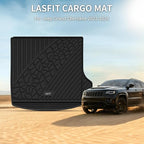 LASFIT Trunk Mat for Jeep Grand Cherokee WL 2022-2025 2026 5-Seat (Include 4xe, NOT for L) All Weather TPE Custom Fit Cargo Mat Trunk Liner Cargo Liner, Black
