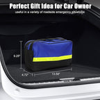 Car Safety Kit,14-Piece Roadside Emergency Car Kit,Vehicle Emergency Kit with Jumper Cables,Car Emergency Kit with Portable A