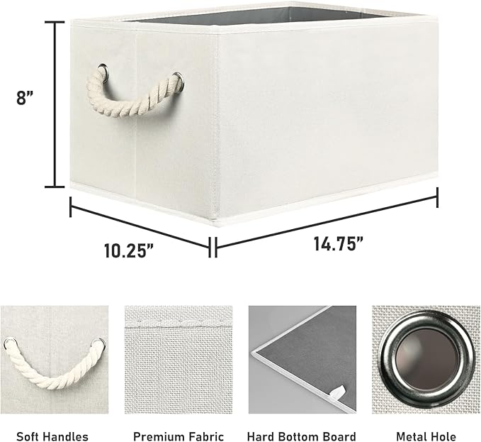 Underbed Storage Box with Storage Basket