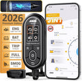 ANCEL BD310 OBD2 Scanner & Engine Code Reader - Advanced Battery Test, Trip Analysis, Performance Test, Bluetooth Diagnostic