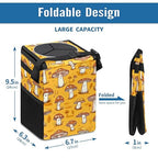 Car Trash Can – Multi-Purpose, Lightweight and Portable with Durable Water-Resistant Coating, No Installation Required, Practical and Ample Capacity, Variety of Colors.Mushroom