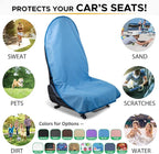 Waterproof Sweating Car Seat Cover for Post Gym Workout, Running, Swimming, Beach and Hiking, Universal Fit Non-Slip Bucket S