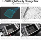 Center Console Organizer Compatible with 2025 2026 Hyundai Tucson SEL/SE Armrest Storage Box Armrest Console Organizer 2025 Tucson Accessories (ONLY FOR TUCSON SEL/SE/XRT,NOT FOR PHEV&Limited&N-Line)