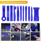 GOOACC 200Pcs Trim Removal Tool, Auto Push Pin Bumper Retainer Clip Set Fastener Terminal Remover Tool Adhesive Cable Clips R