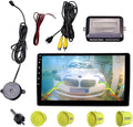 LCD Parking Sensor Kit - Displays Data on Original Screen, Easy Rear Installation, Compatible with CVBS Cameras (Not for AHD)