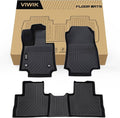 VIWIK Floor Mats for 2019-2025 Toyota RAV4 (Not Hybrid) Fit All-Weather Custom, Car Mats with Anti-Skid Design, 1st & 2nd Row Full Set