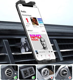 Vent Tablet Mount for Car [Super Stable Durable] Air Vent Car Tablet Holder Powerful Vent Clip for 4-12.9" Tablets & Phones, iPad Pro/Air/Mini, Galaxy, Lenovo, Fire, iPhone Series