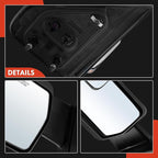 A-Premium Pair (2) Driver and Passenger Side Power Door Mirror - Compatible with Ford F-150 F150 2011 2012 2013 2014 - Heated