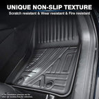 KUST Floor Mats for 2019-2025 2026 Mazda 3 (FWD Only), All Weather TPE Rubber Car Mats for Mazda3 Accessories 1st & 2nd Row Liners Non-Slip High Side