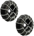 1 Pair Tire Chain Tensioners Snow Chain Tensioners for Lawn Tractor, Garden Tractor Rider, Snow Blower(15x4.8-8,15x6.5-8, 16x