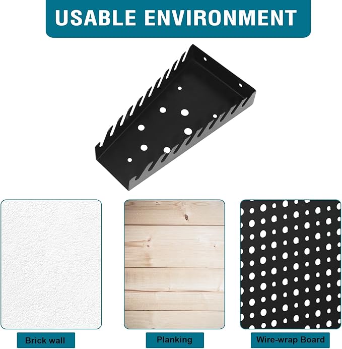 Pegboard Tools Shelves,Tool Organizer,be used to Store Various Screwdrivers,Wrenches,Sockets,etc (Wrench Storage Rack)
