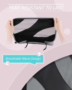 BAGSMART Compression Packing Cubes, 6 Set/4 Set/2 Set Travel Packing Cubes for Carry on Suitcases, Compression Suitcase Organ