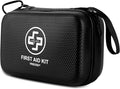 Premium First Aid Kit, 320 Piece Waterproof Hard Shell Eva First Aid Kit for Home, Camping, Cars, Hiking, Travel, Businesses 