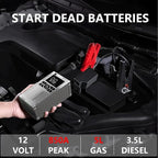 Peak Output 850A Jump Starter 12V Lithium Battery Booster Pack, Portable Jump Box, Power Bank & Jumper Cables - for 5L Gas