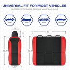 Skechers Memory Foam Seat Covers,Leather Car Seat Covers, Ultimate Comfort & Support Front Seat Covers Airbag Compatible, Aut