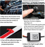 Car Led Lights Exterior RGB Hood Light Strip IP68 Waterproof Multicolor Dynamic Scan Start Up Hoodbeam Kit Compatible with Chevy Silverado 1500 2500,Truck,SUV,APP Control,12V(RGB, 59inch)