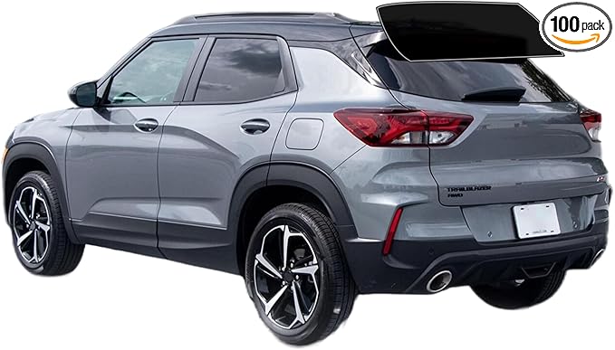 AUTOTEK Precut Windows Tint Film Rear Windshield Cars Sun Blocking Protection Privacy Anti Shatter Glass 2 Ply Computer Cut 10% Tint Shade for Chevrolet Trailblazer 2021-2026