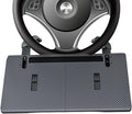 Steering Wheel Desk for Laptop | Multi-Functional Clamp-On Anti-Slip - Steering Wheel Tray for Food,for Snack Drinks Tablet Video Conference Meal Dining Eating Working Writing
