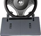 Steering Wheel Desk for Laptop | Multi-Functional Clamp-On Anti-Slip - Steering Wheel Tray for Food,for Snack Drinks Tablet Video Conference Meal Dining Eating Working Writing