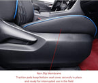 EKR Rav4 Seat Covers Custom Fit for Toyota Rav4 (Hybrid) Woodland/Limited 2026, Leather Car Seat Cover Full Set for SUV,Faux 