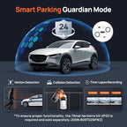 70mai 4K Dash Cam Front and Rear with STARVIS, Dashcam with 5GHz WiFi, GPS Car Camera, Super Night Vision, ADAS, 3'' IPS Scre