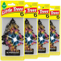 LITTLE TREES Car Air Freshener | Hanging Tree Provides Long Lasting Scent for Auto and Home | 24 Air Fresheners |Supernova