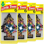 LITTLE TREES Car Air Freshener | Hanging Tree Provides Long Lasting Scent for Auto and Home | 24 Air Fresheners |Supernova