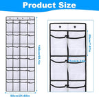 CTTZCKJ Over The Door Organizer For Cruise Ships|Magnetic Door Organizers with 24-Pocket for Cruise Ship|55"x21"|Cruise Over 