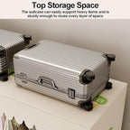 Portable Foldable Wardrobe Closet with Cover, Freestanding Metal Clothes Rack, Space-Saving Garment Organizer for Hanging Clo