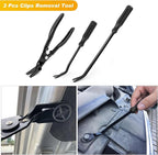 GOOACC 19Pcs Trim Removal Tool Set Panel Fastener Clips Removal Automotive Plastic Upholstery Pliers Removal Install Removal 
