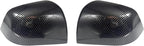 fit for Tesla Model Y Side Mirror Cover 2021-2024, Door Mirror Caps Accessories，Made of ABS Material (Bright Carbon Fiber Pattern)149559400A