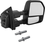 Garage-Pro Tow Mirrors Passenger Side Mirror Replacement For Ford F-150 2018-2020 Manual Fold Without Signal Light, Blind Spot Monitor, Puddle Lamp & Auto-Dimming, Textured From 02/26/18