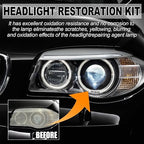 Restowipes Headlight Restoration Kit, 3 Wipes to Restore Clarity, Removes Yellowing & Oxidation, Restore Headlights to Like-N
