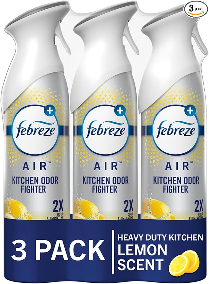 Febreze Air Mist Air Freshener Spray, Odor-Fighting Room Spray, Air Fresheners for Home and Bathroom and Kitchen, Aerosol Can