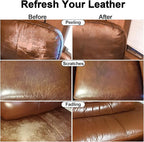 Leather Recoloring Balm, Leather Color Restorer Conditioner, Leather Restorer for Couches Paint, Leather Scratch Remover, Scr