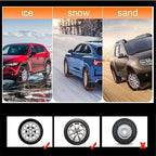 Reusable Anti Snow Chains, Universal Reusable Anti-skid Nylon Tire Chains, Adjustable Portable Plastic Non-Slip Cable Tie, Em
