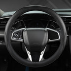 West Llama Microfiber Leather Car Steering Wheel Cover for Honda Accord Civic CR-V HR-V Pilot Fit Passport Odyssey,Sport Styl