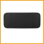 2pcs Car CD Visor Storage Cases Vehicle Sun Visor Organizer with 10 DVD Storage Sleeves Black with Red Line Durable Material Replacement
