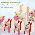 Travel Jewelry Case Bridesmaid Gifts Box,12 Pack Small Jewelry Box Mini Jewelry Organizer,PU Leather Portable Earring Storage