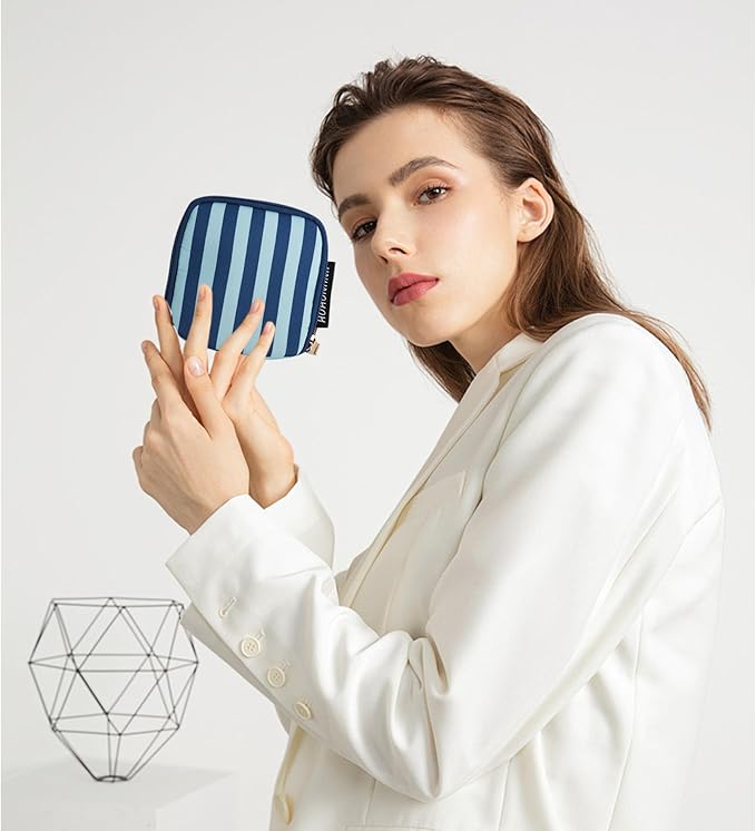 Travel Jewelry Case Small Jewelry Organizer Purse Jewelry Bag Women Jewelry Purse Double Layers for Bracelet Rings Earring Ne
